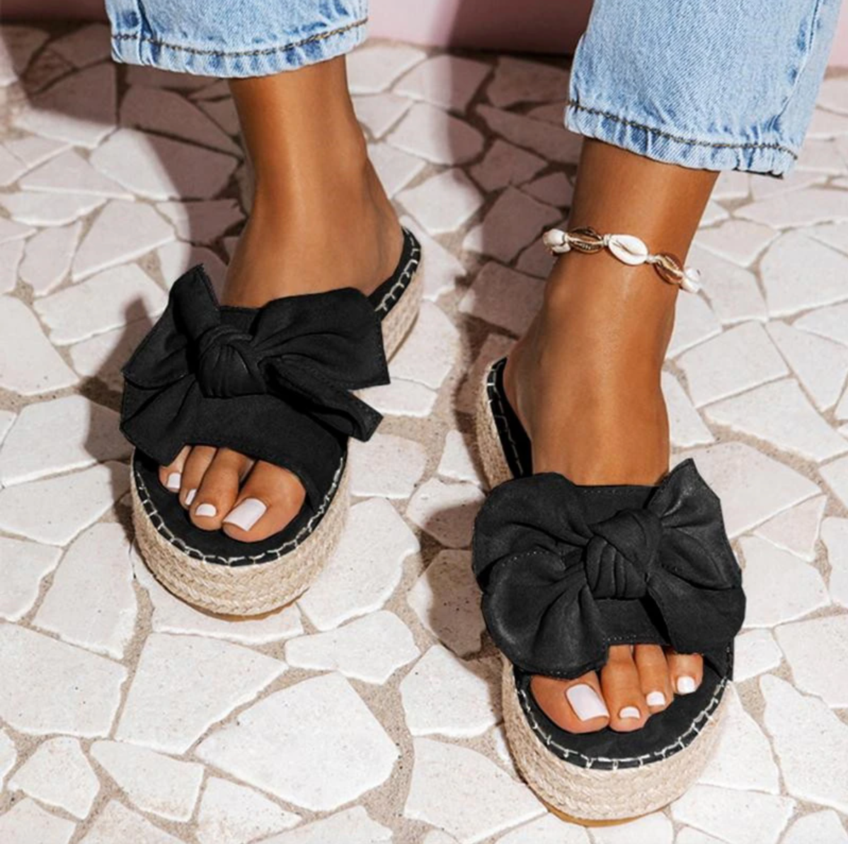Boho Bow Sandals™ - In 5 elegant colors!