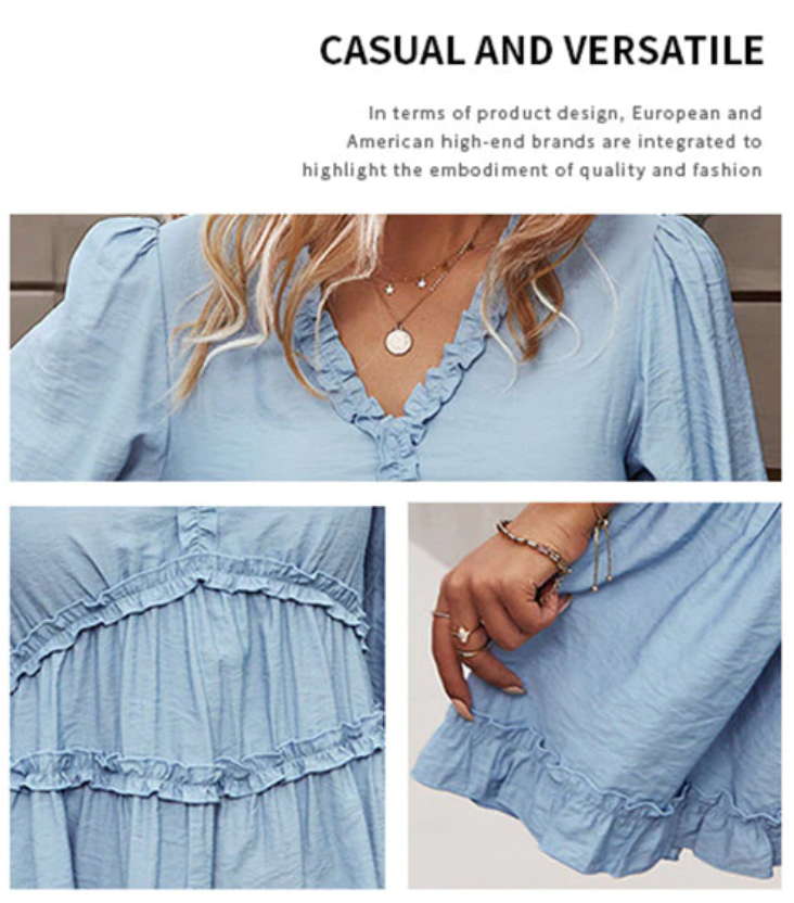 Ruffle Dress™ - The cutest summer dress ever!