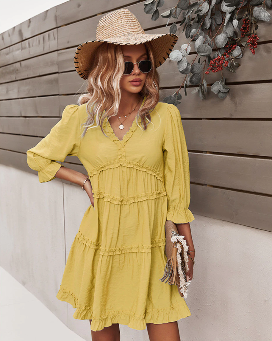 Ruffle Dress™ - The cutest summer dress ever!