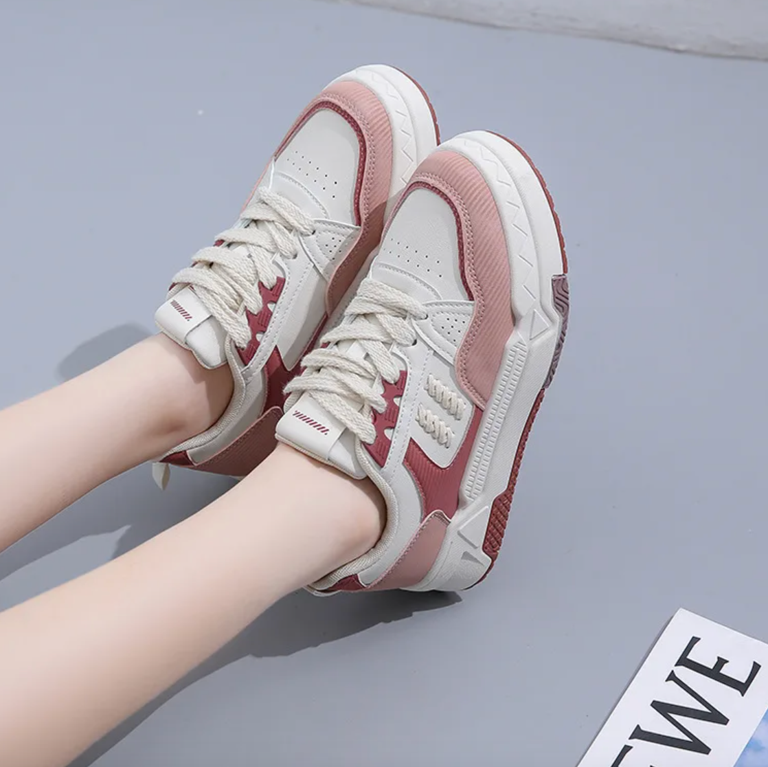 Elena - Lace up Sneakers
