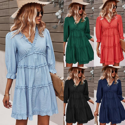 Ruffle Dress™ - The cutest summer dress ever!