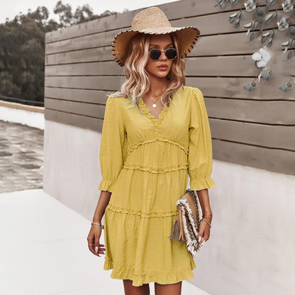 Ruffle Dress™ - The cutest summer dress ever!