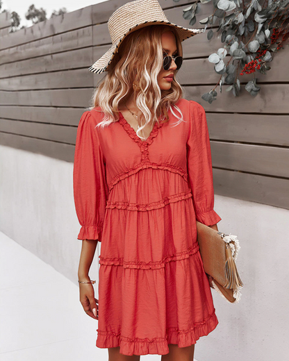 Ruffle Dress™ - The cutest summer dress ever!