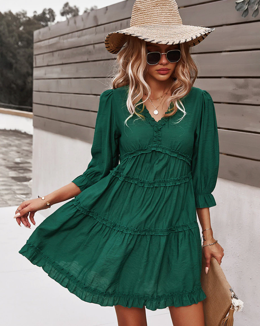 Ruffle Dress™ - The cutest summer dress ever!