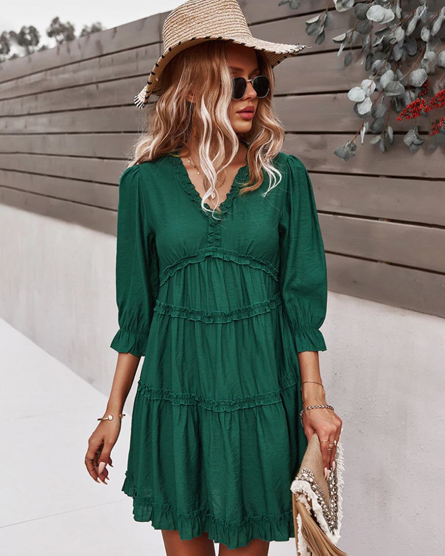 Ruffle Dress™ - The cutest summer dress ever!