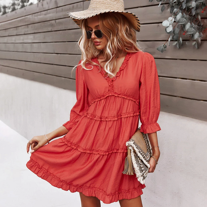 Ruffle Dress™ - The cutest summer dress ever!