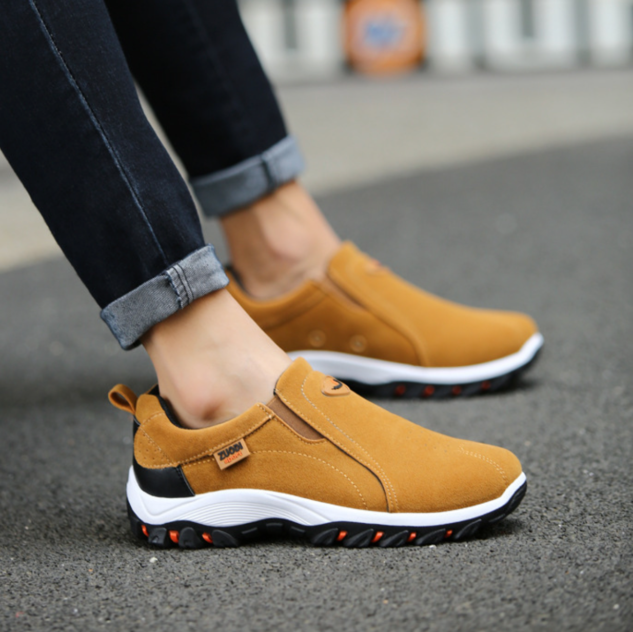 Slip-on Sneakers | Casual Outdoor Men's Shoes